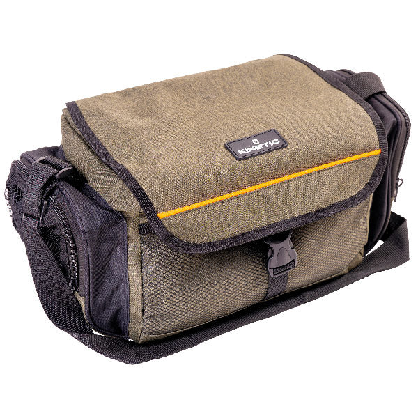 Kinetic fiske taske med 3 bokse 39x37x20cm