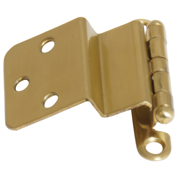 Roca hængsel 57x38mm poleret messing