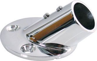 Bundbeslag rund Ø22mm-45 grader RF stål