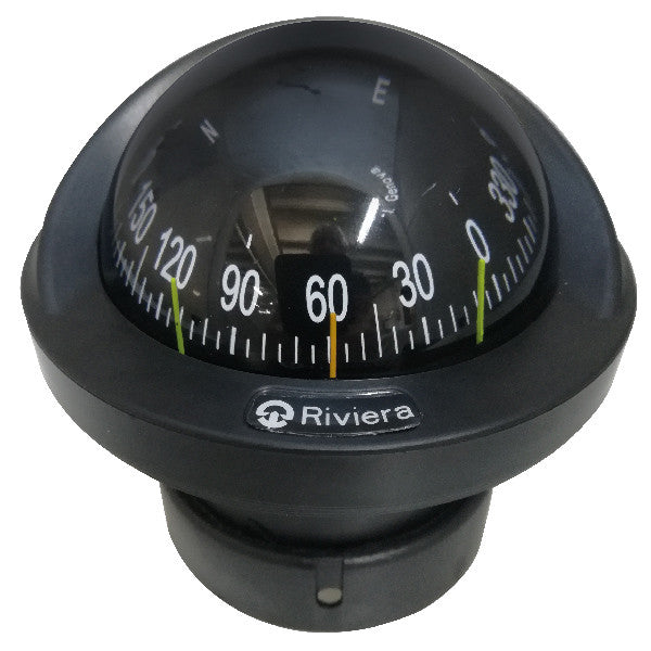 Riviera nedbygningskompas Artica 2 ¾, sort