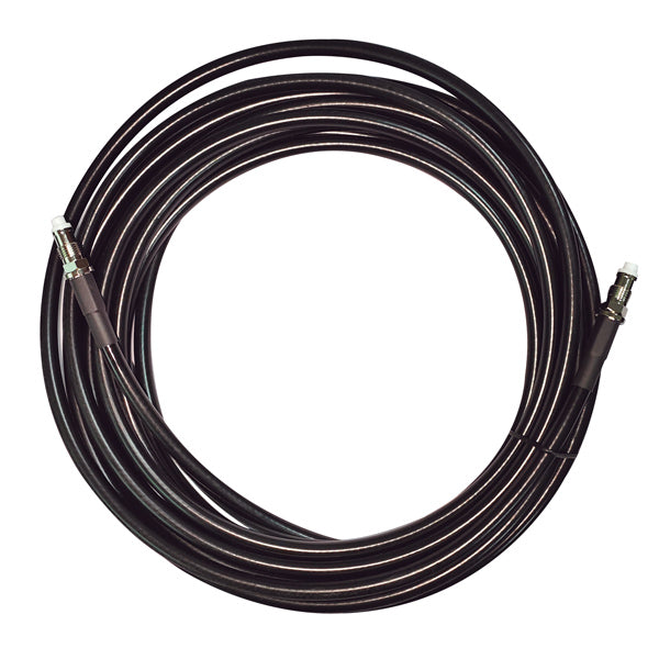 1852 VHF kabel sort RG-8X low loss med FME stik - 3m