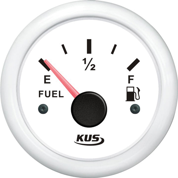 Kus brændstofmåler hvid 0-190ohm 12/24V