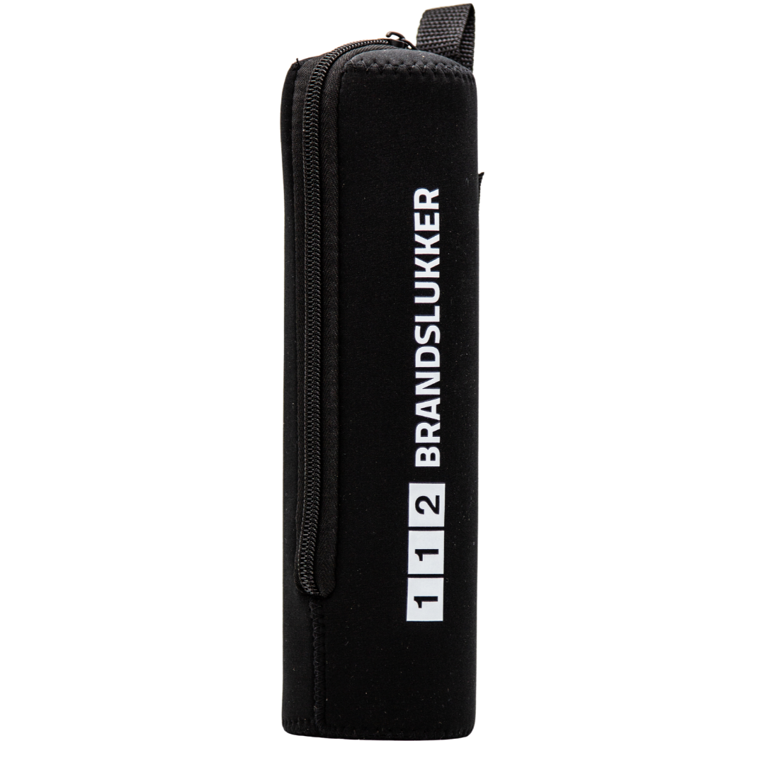 112 Brandslukker 400ml med Neopren Sleeve - Beskyttet mod Vejr & Vand