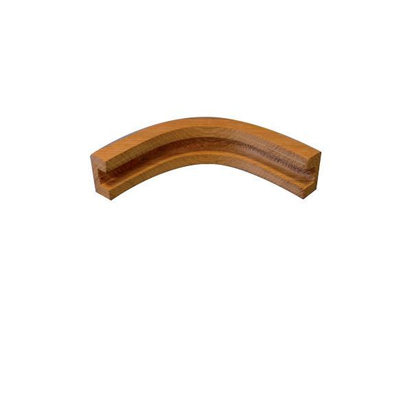 Teak vinkel 13 x 7 inde 100/90 gr.