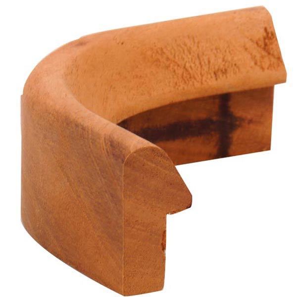 *mahogni vinkel j-profil inde 50/90gr.