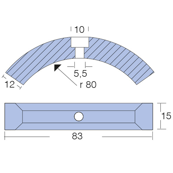 Tecnoseal Zinkanode volvo foldepropel (3858399)