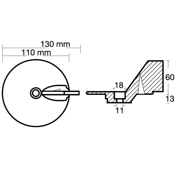 Tecnoseal Zinkanode Johnson 55hk (338742)