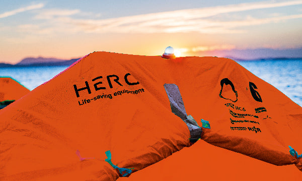 HERO Redningsflåde YACHT kompakt 8 personer SOLAS A