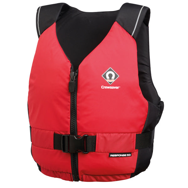 Crewsaver Response 50N flydevest Rød Junior brystmål 66-86cm