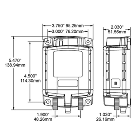 Blue Sea Remote Battery Switch 500A 12V
