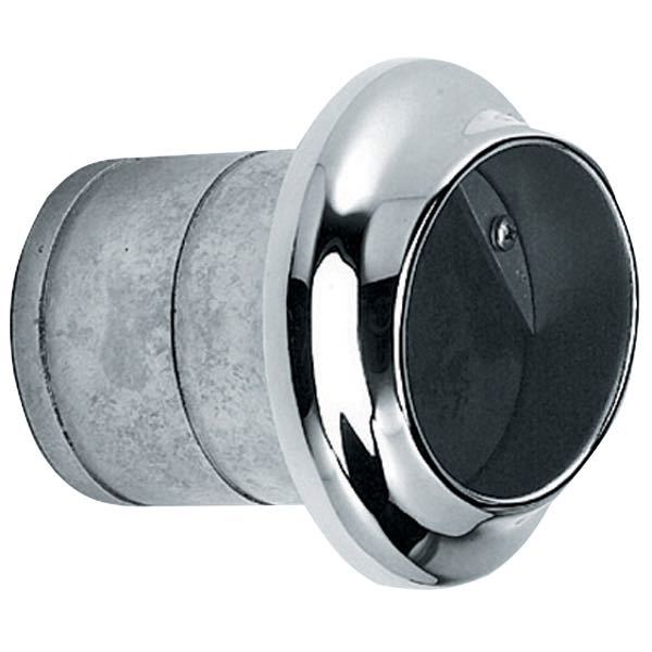 1852 Udstødningsgennemføring RF med plast kontra-klap Ø76mm