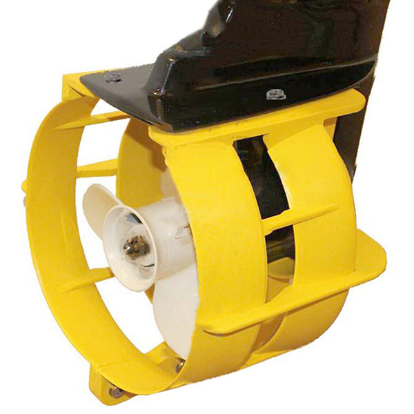 Kraftig propelbeskytter 10" 9,9-20hk "gul"