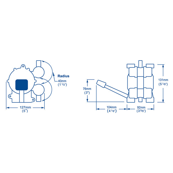 Whale Gusher Galley MK3, venstre GP0551