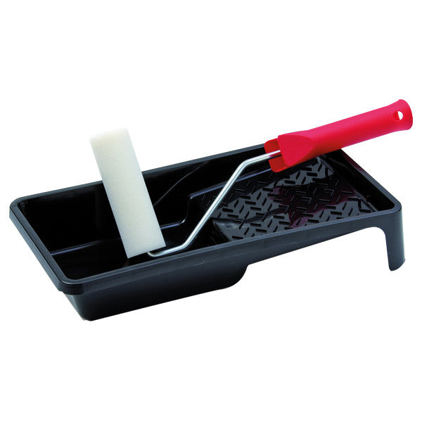 Malebakkesæt 11cm med skum lakrulle