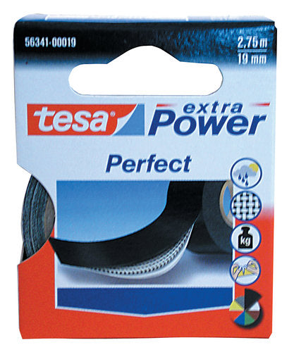 Tesa lærredstape hvid 25m x 25mm