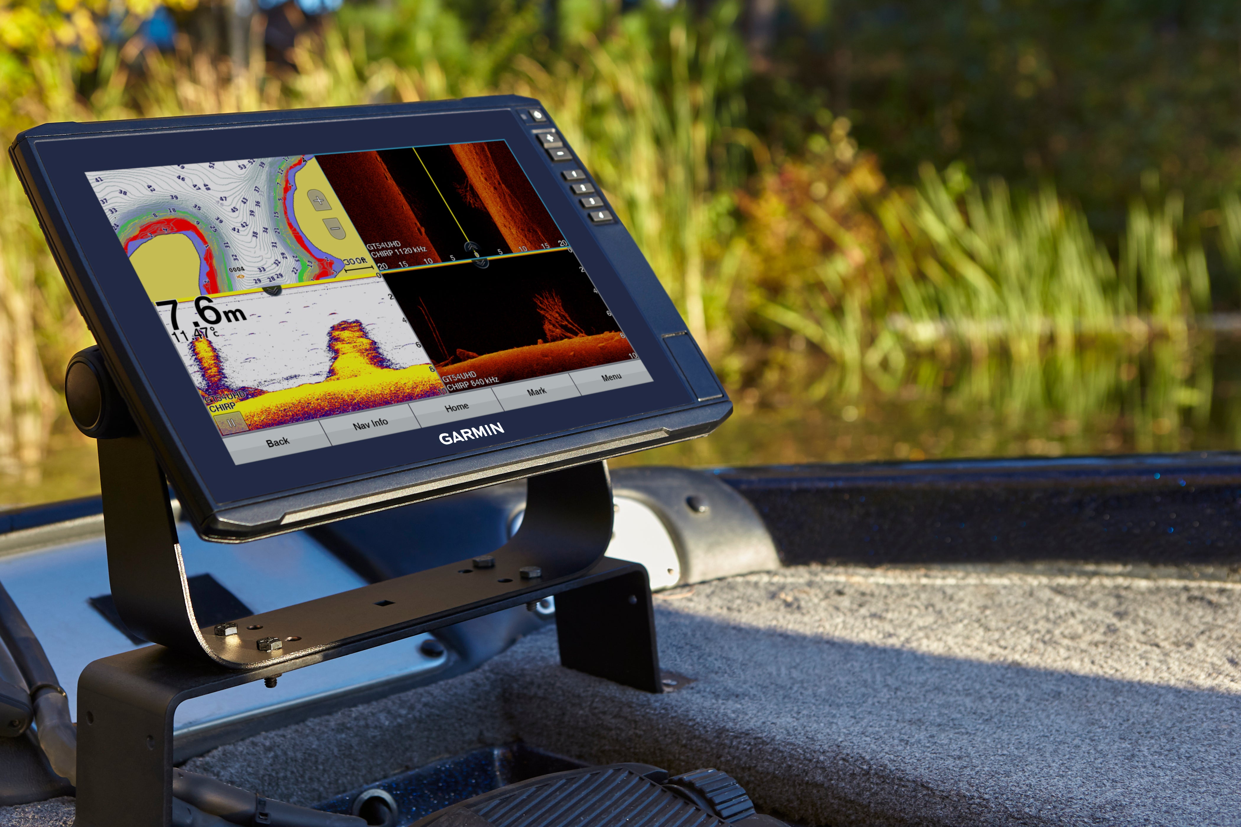 Garmin ECHOMAP Ultra 102sv uden Transducer