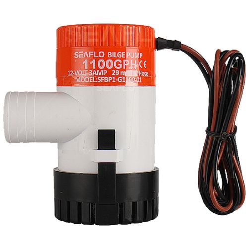 Seaflo El-lænsepumpe 24V G1100 4100 ltr/time