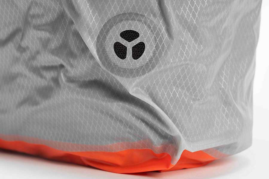 Dry Bag med Ventil 25 liter Grå - Vandtæt Taske til Sejlads og Vandsport