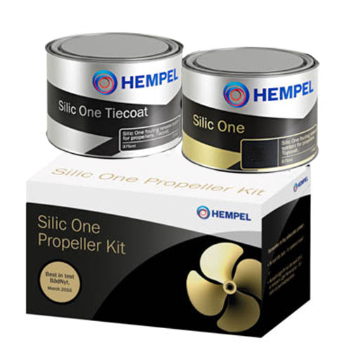 Hempel Silic One Kit Propeller 2x0,37L - Tiecoat & Silic One Sort