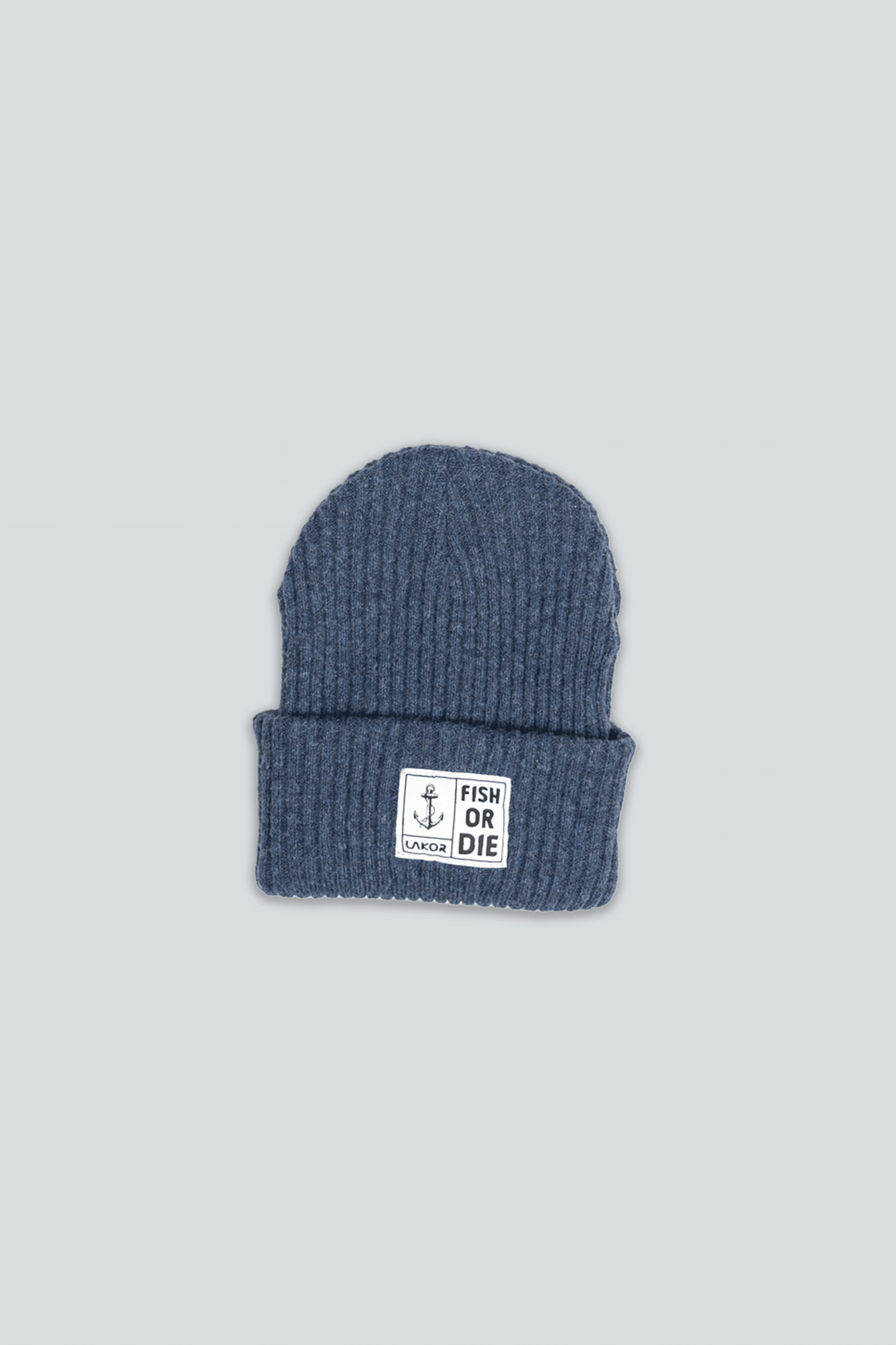 Lakor Fish or Die Beanie (Navy)