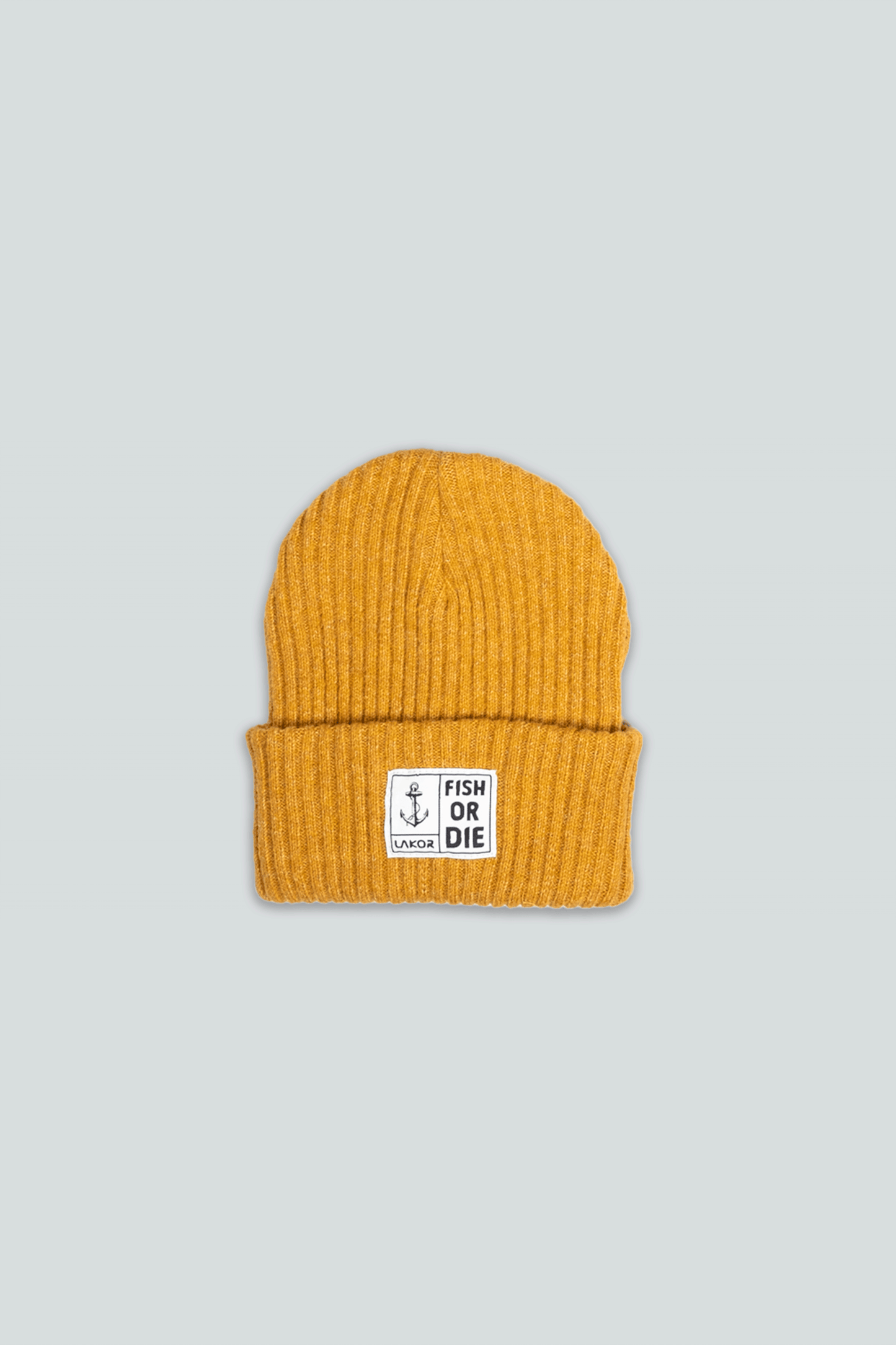 Lakor Fish or Die Beanie (Yellow)