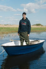 Red Maxi Hoodie (Blueberry)