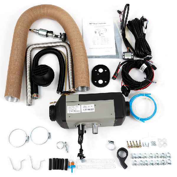 1852 bådvarmer inkl. monteringssæt 2KW (diesel) 24V