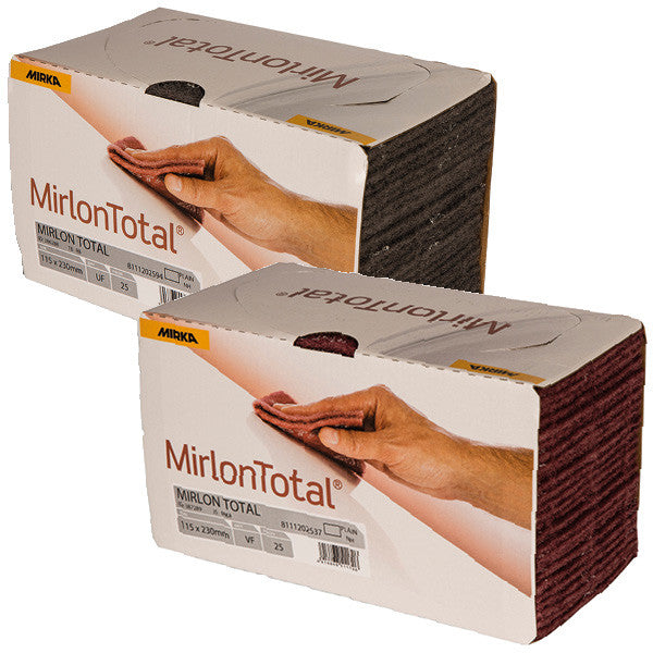 Mirka Mirlon total slibesvampe 1500 grå 115x230mm 25stk pk
