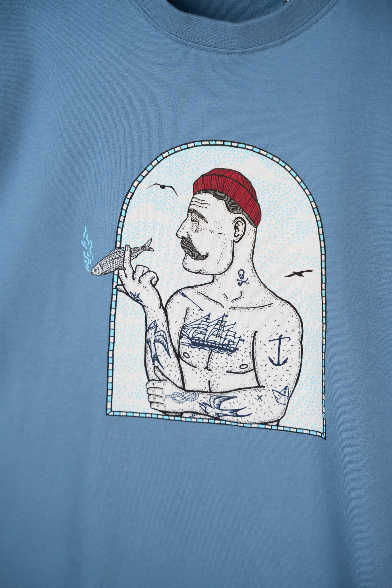 Lakor No Smoking T-Shirt - Sjov Sømand Maritim T-Shirt