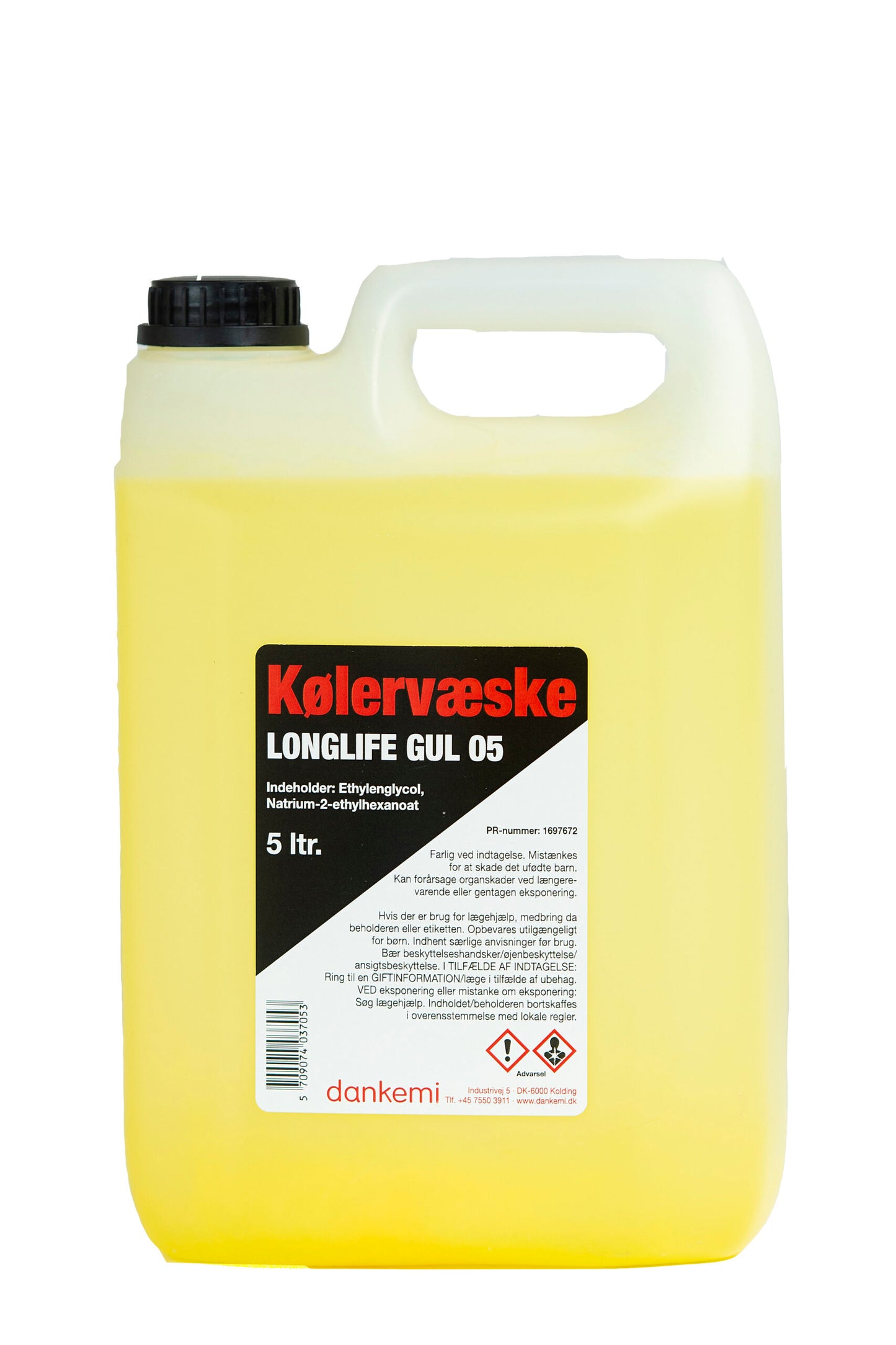 Kølervæske Longlife Gul VCS, 5L