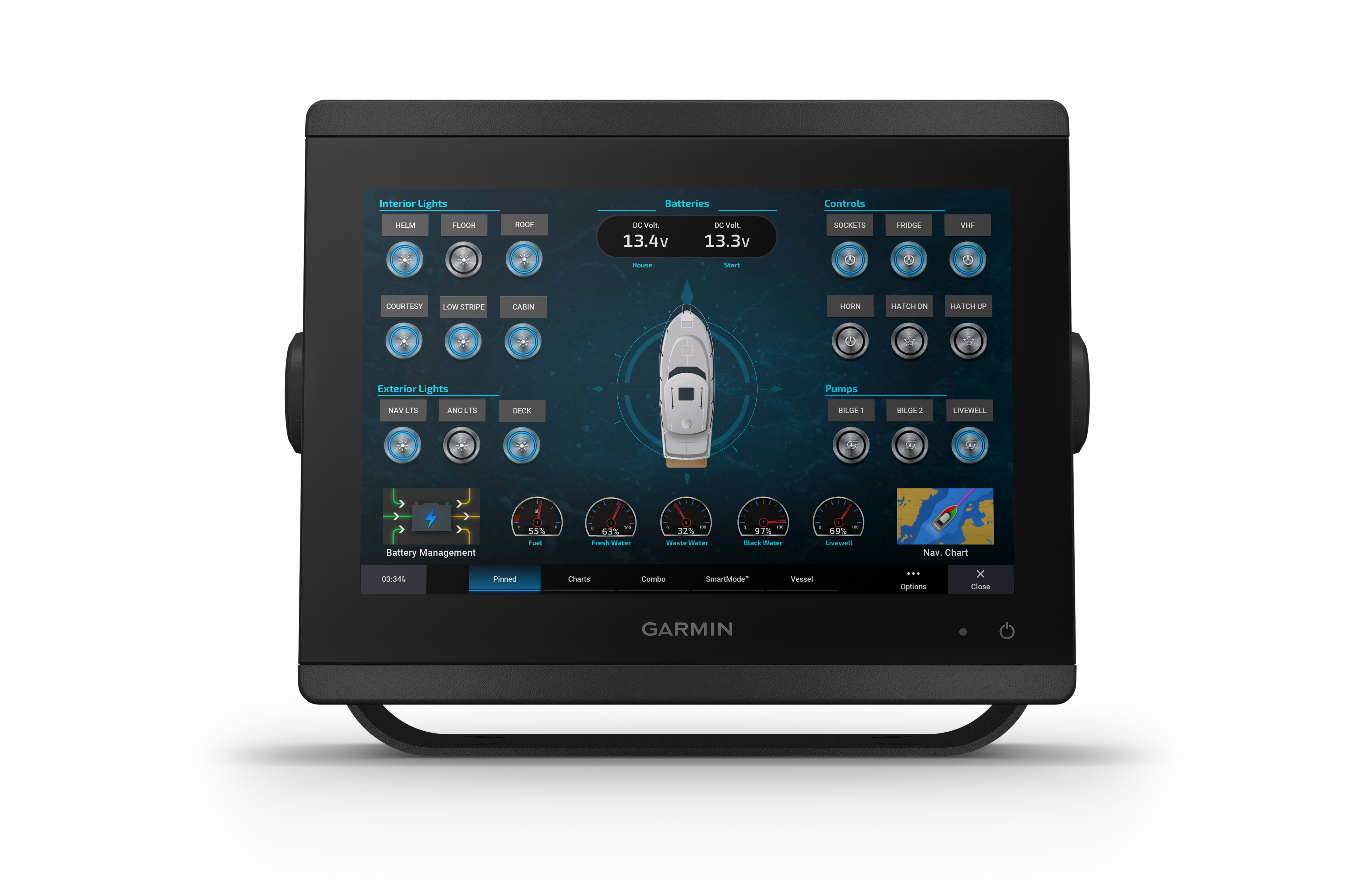 Garmin Boat Switch