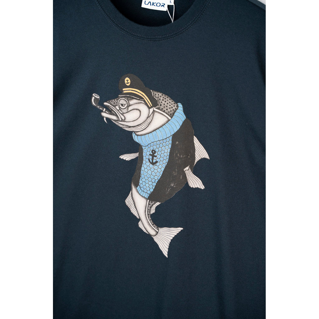 Lakor Kuller T-shirt - Herre T-shirt med Fisk