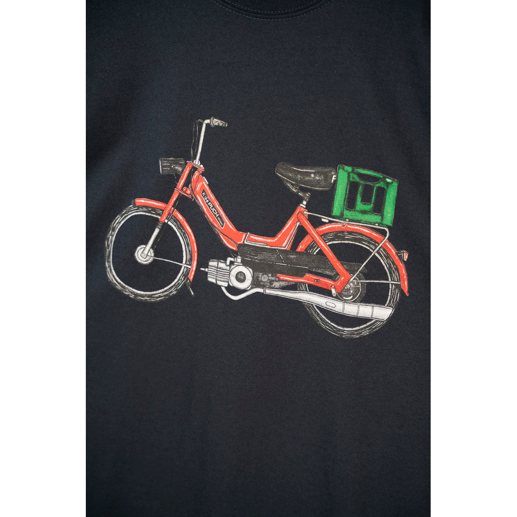 Lakor Rød Maxi T-shirt - Herre T-shirt med Puch Maxi Design
