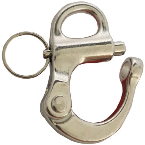 Fokkeskødehage rf m/fast øje 56 mm    Brud 1500 kg