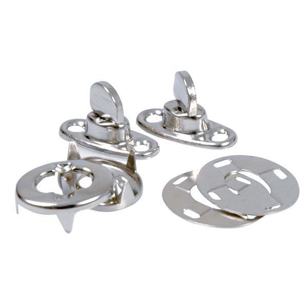 Kalechevrider 6mm & øjer 5stk