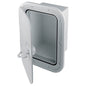 Indbygningsboks sort med luge 27x37,3x16cm