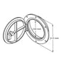 Luge ø315mm