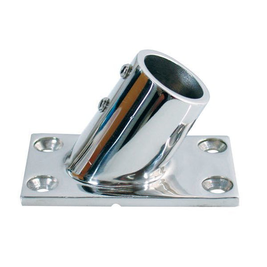 Bundbeslag firkantet Ø25mm-60 grader RF stål