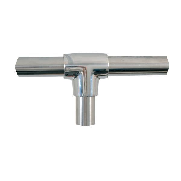 T-stykke Ø25mm - 90 grader RF stål