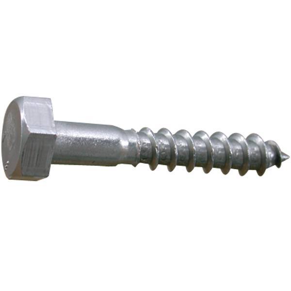 Skrue fransk 8 x 80 a4 DIN 571-4 2stk