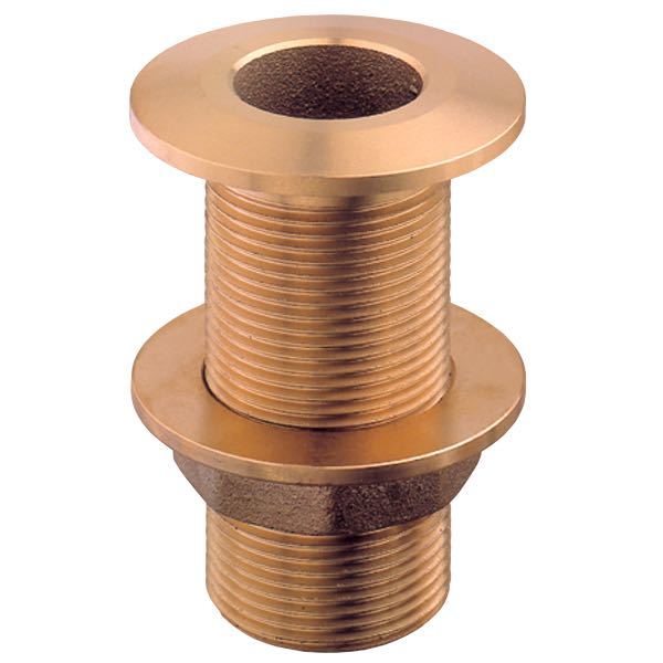 Guidi Skroggennemføring 3/8" Messing - Udvendig/Indvendig Gevind
