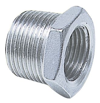 1852 Nippelmuffe AISI 316, 1 1/2" - 1 1/4"