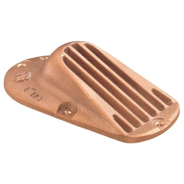 Guidi Bundsi til Skroggennemføring 1/2" Bronze - Låsemøtrik