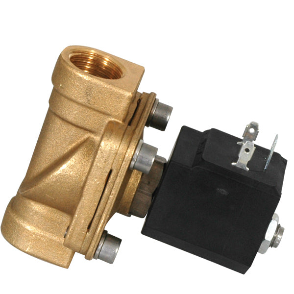 Magnetventil 1/4" til vand, 24V