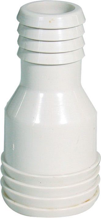 Trudesign Slangeadapter 38-32mm - Hvid Plastik Reduktionsadapter til Båd
