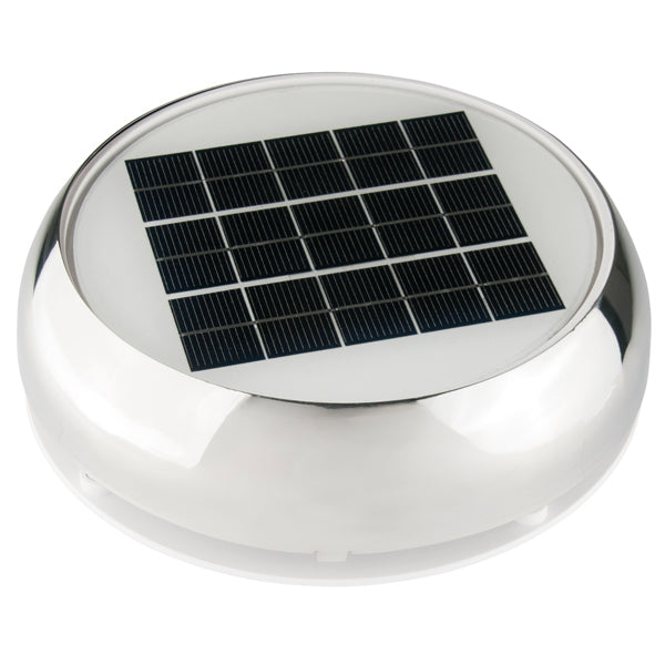 Marinco 3" Day & Night solcelle ventilator, RF