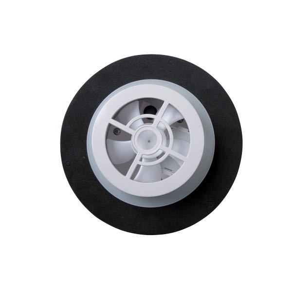 Solcelle ventilator Ø220mm m.kontakt