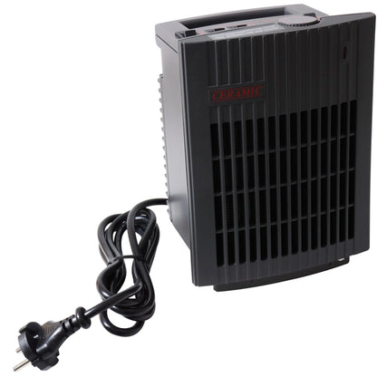 Varmeblæser keramisk 200 - 1500W 230volt