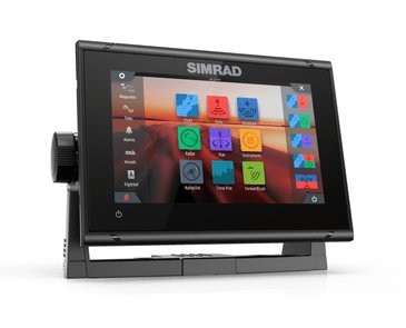 Simrad GO7 XSR m/HDI hæktransducer, 7"