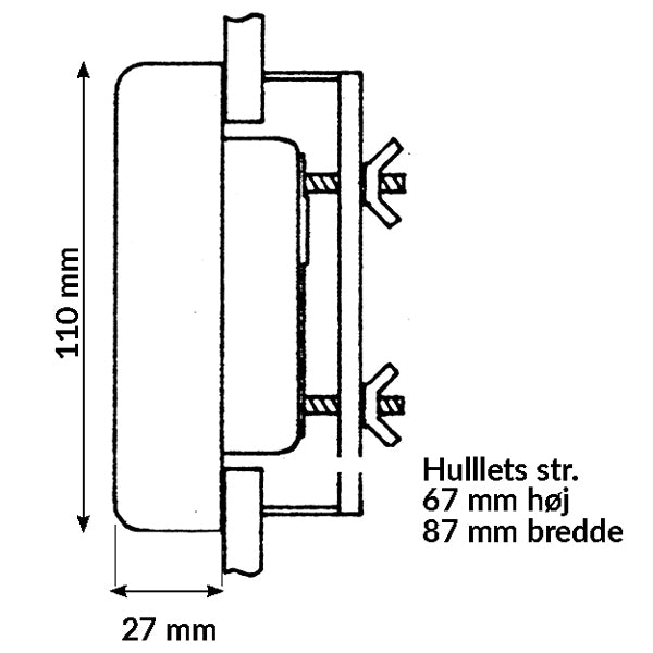 Nasa Clipper log incl. transducer
